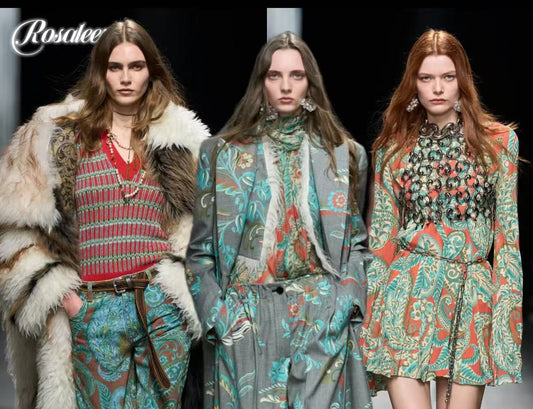 From the workplace to dating, a paisley scarf can easily switch between 5 personalities