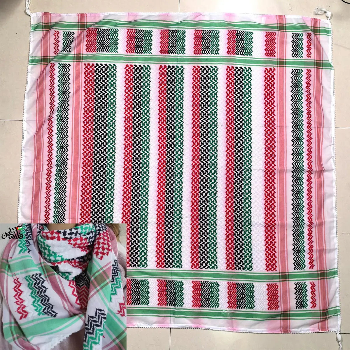 3 colors saudi shemagh