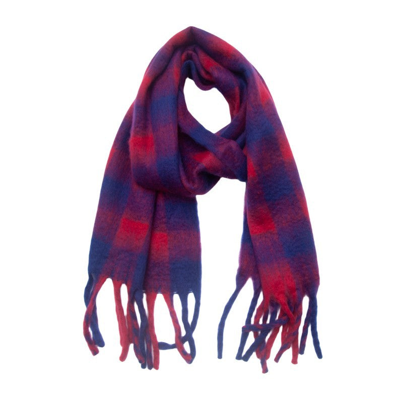 Variety of Color Checkered Scarves to Choose From