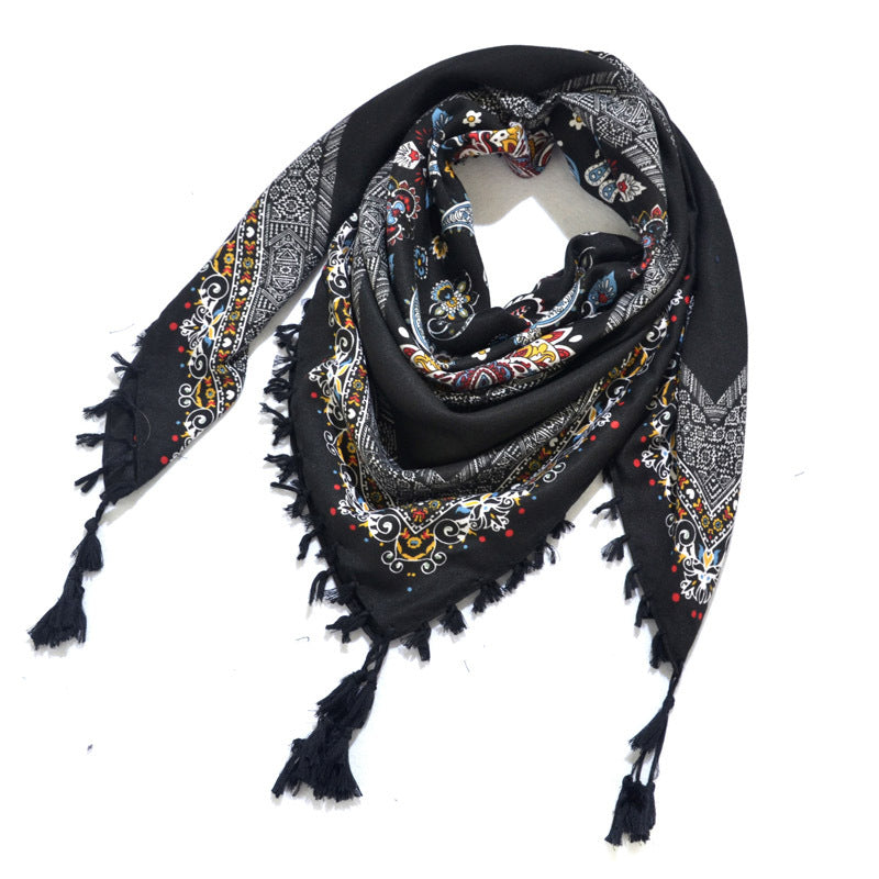 bohemian style scarf