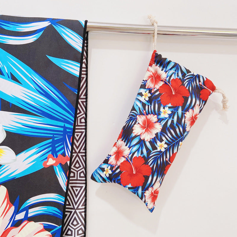 custom printed beach towel