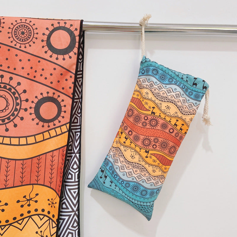 custom printed beach towel
