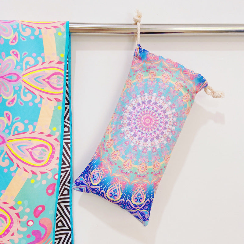 custom printed beach towel