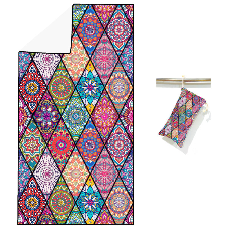 custom printed beach towel