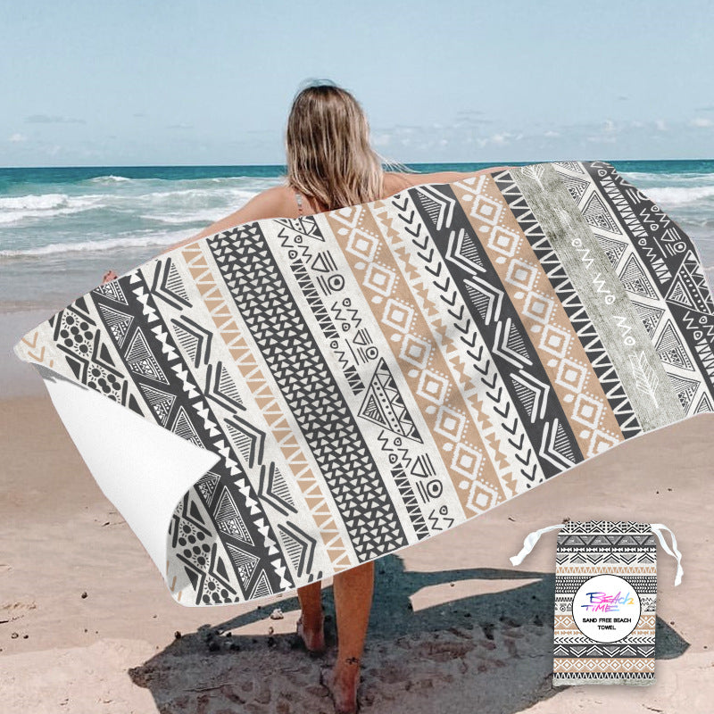 custom printed beach towel