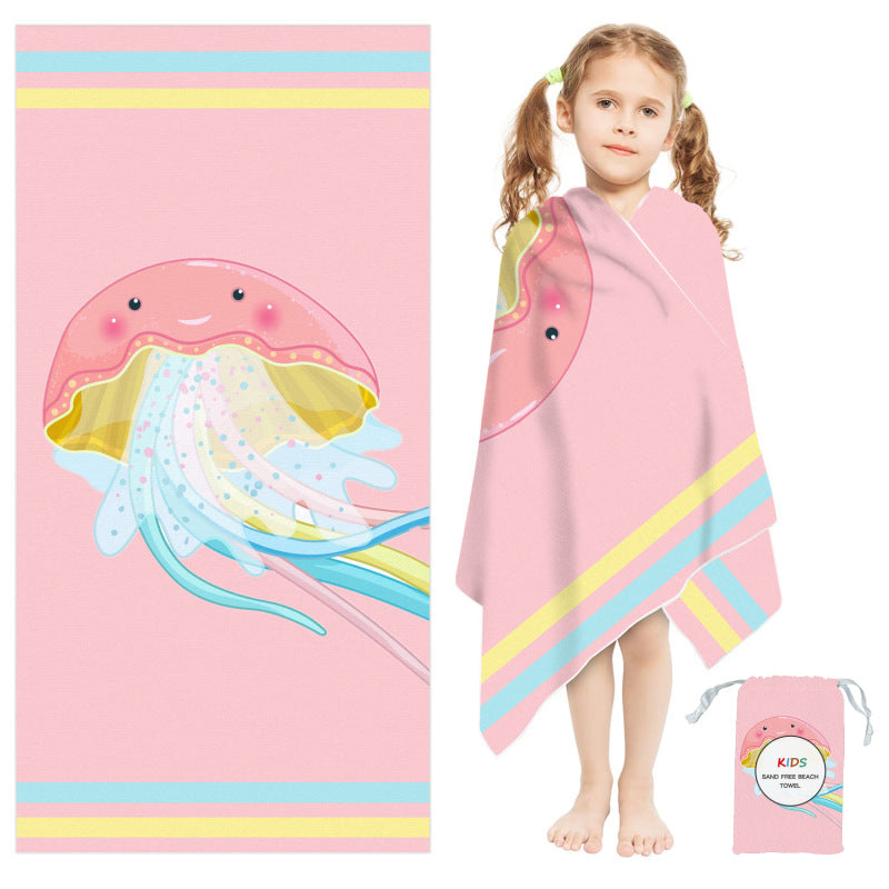 kids personalized beach towels
