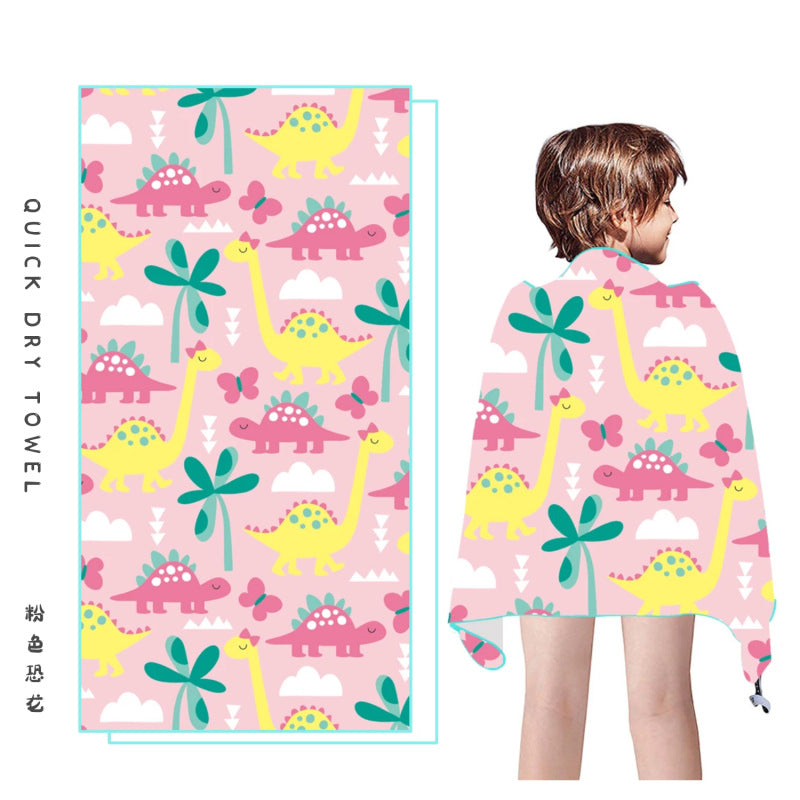 kids personalized beach towel