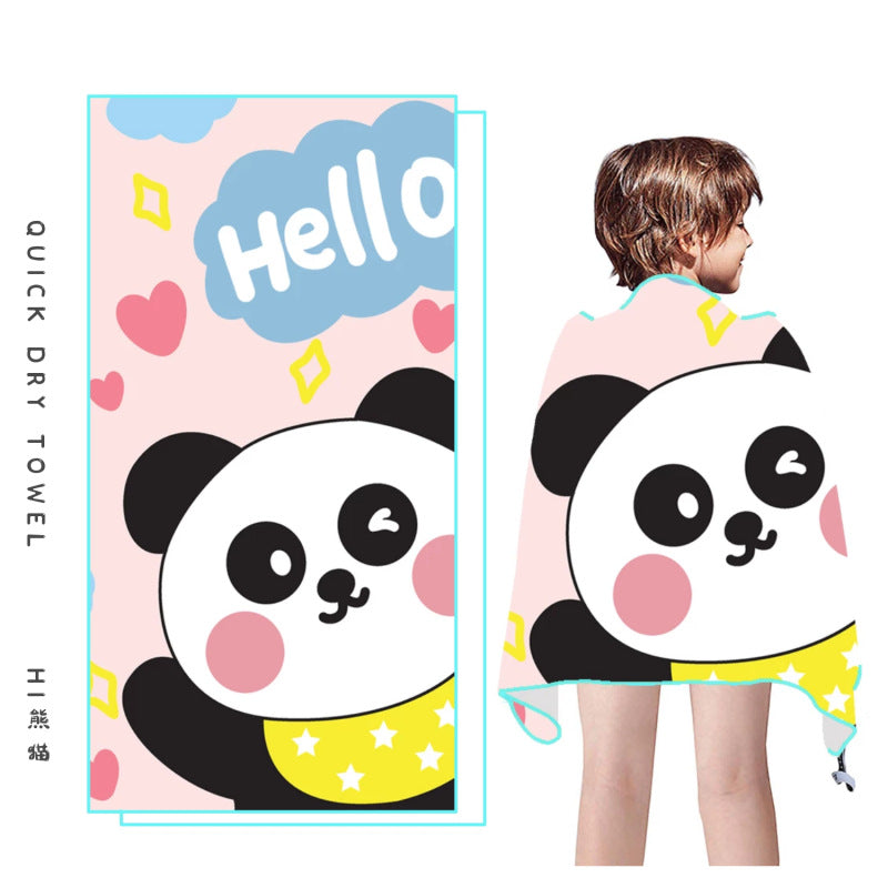 personalized beach towel for kids