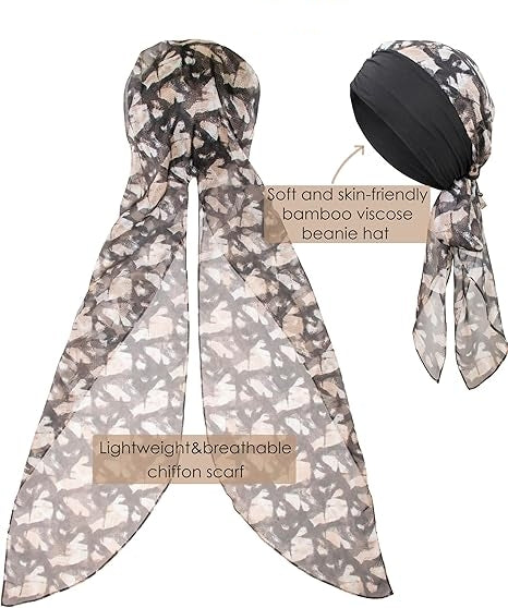 Black Flowers Comfortable Covering Wrap