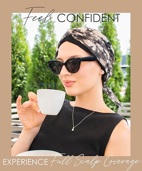 Chemo Headwear Pre Tied Head Scarf