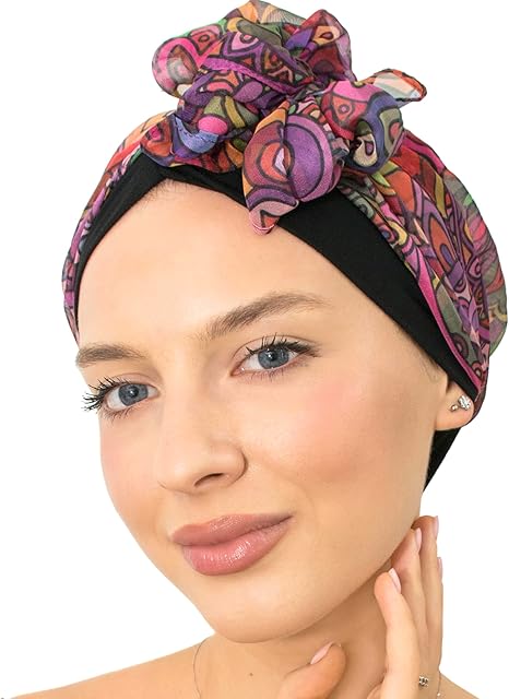 Headwraps Lightweight Turban Beanie Cap for Women