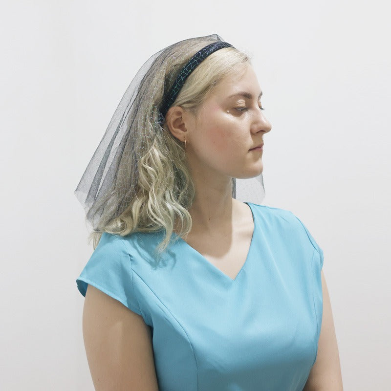 colorful hair accessories.