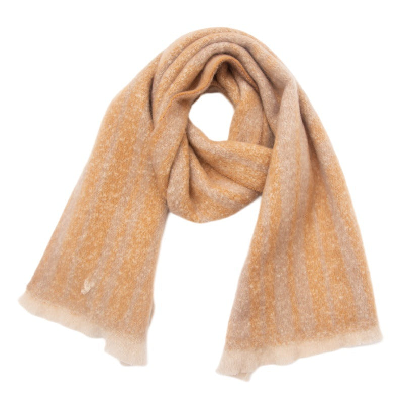 Large size scarf, multiple ways to wear