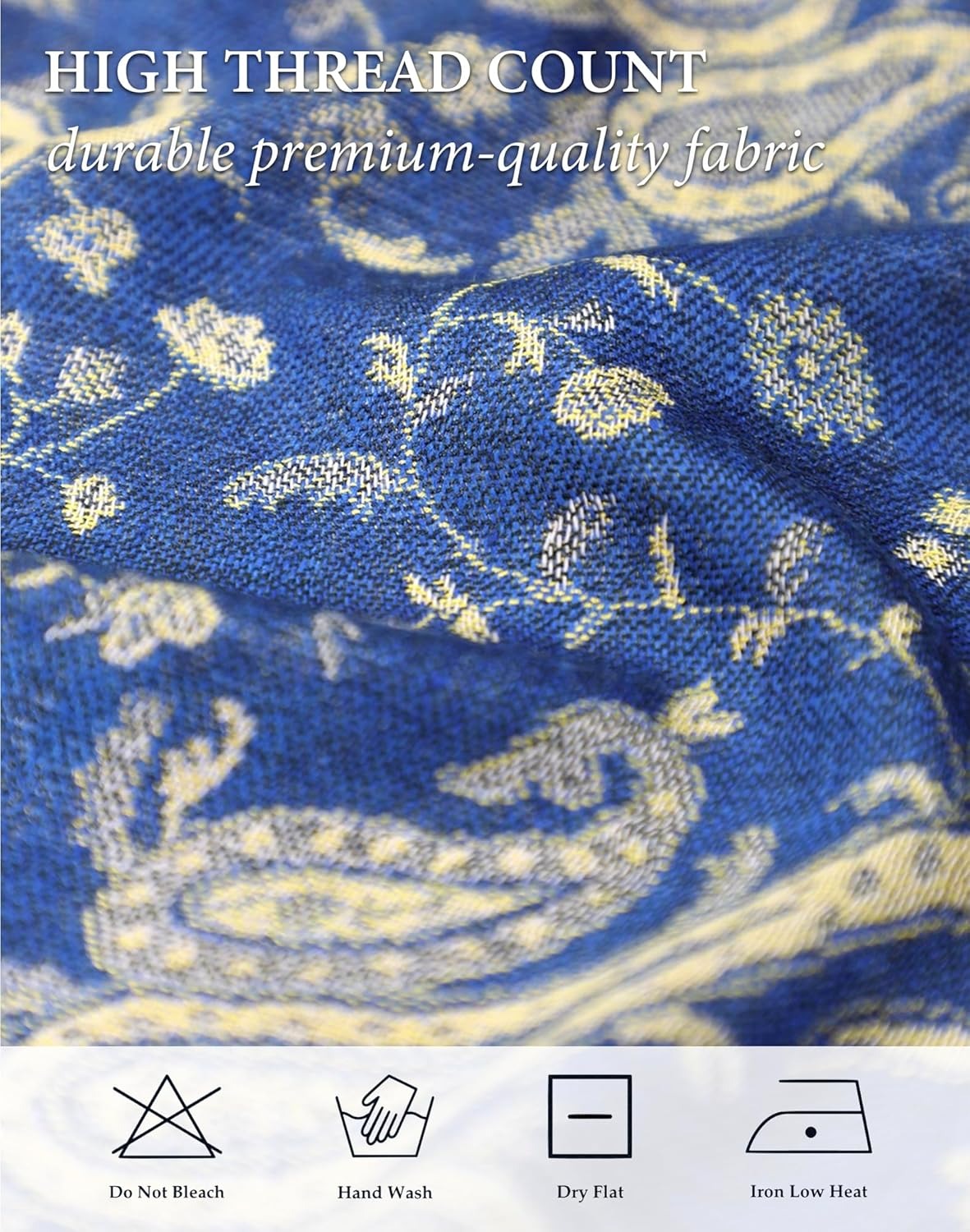 Used as a shawl, headscarf, or even a blanket