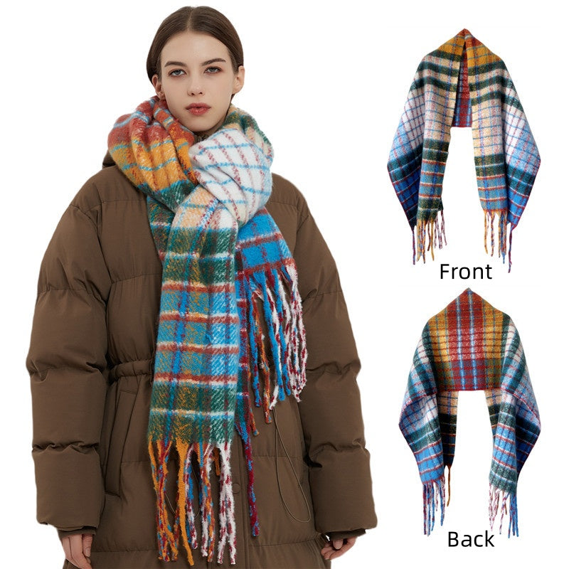 Scarf for Women Winter Fall Fashion Cashmere Feel