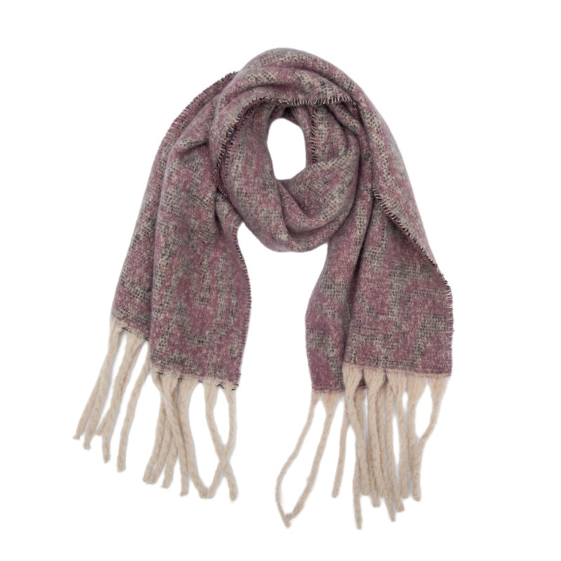Ladies Cozy Blanket Line Shawl
