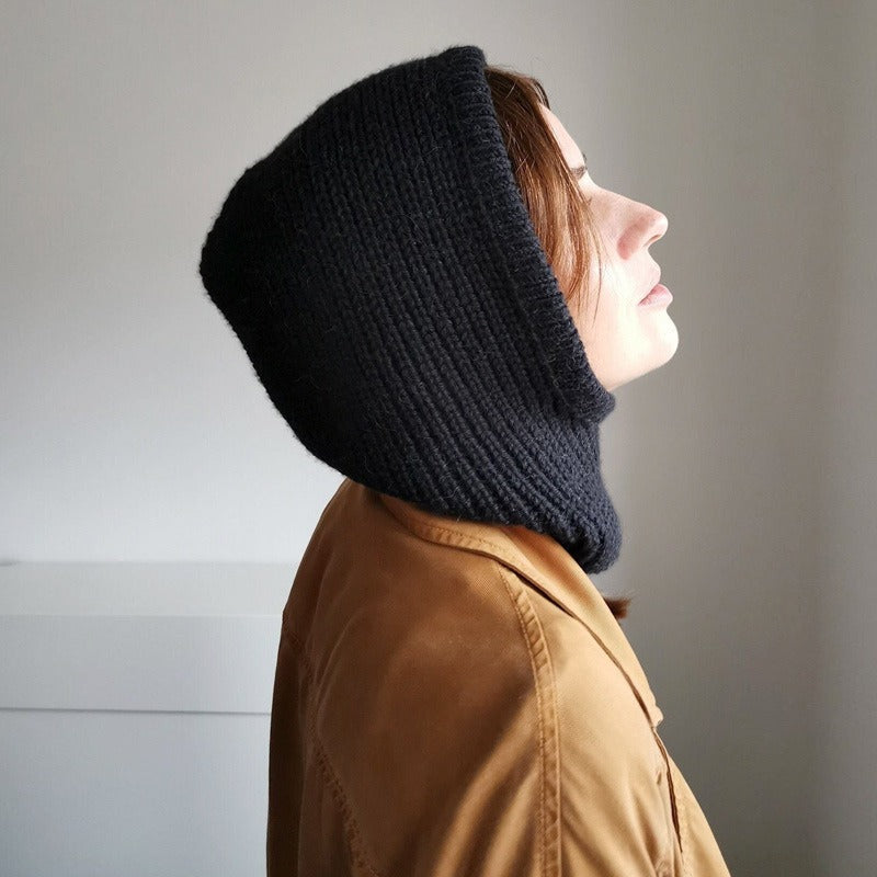 Hooded Scarf Neck Warmer