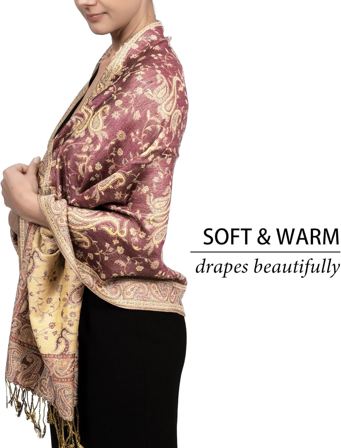 Exotic Large Vintage Paisley Design