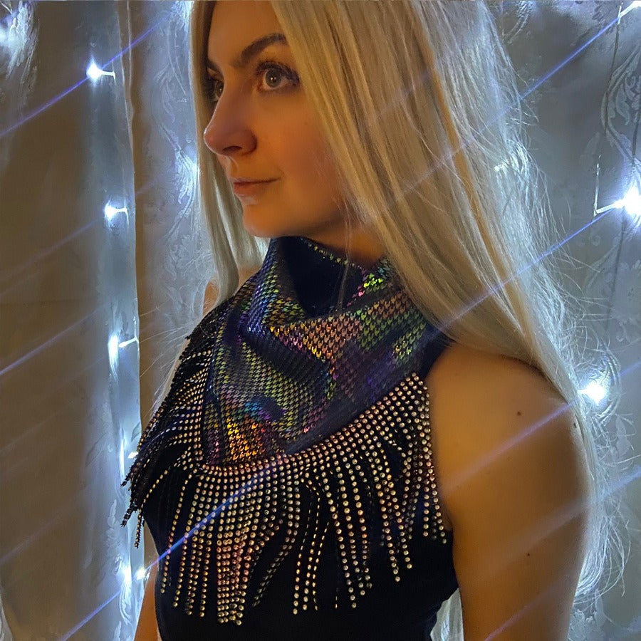 Disco Fringed Bandana