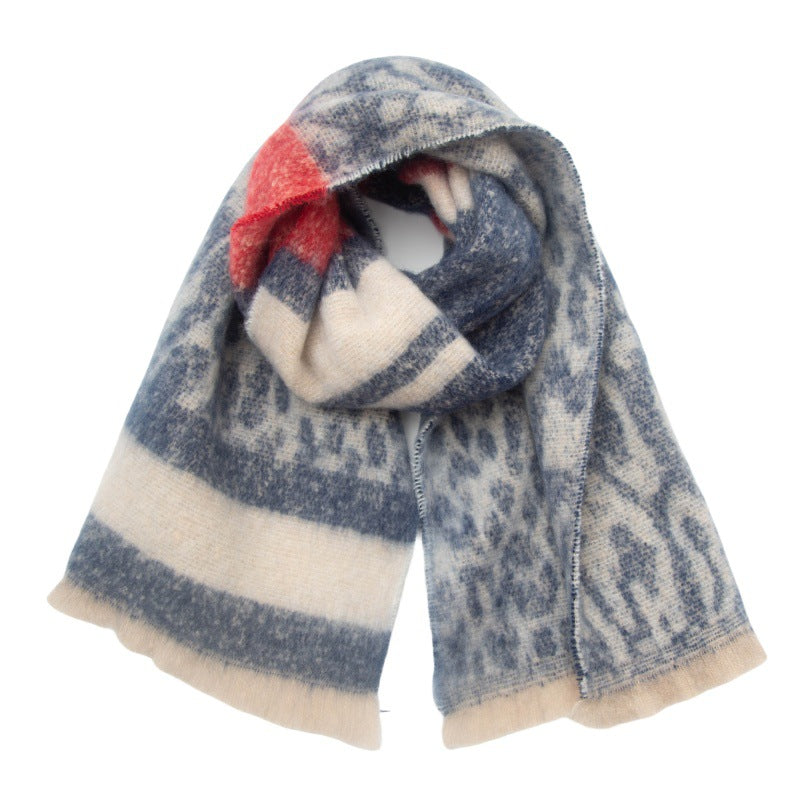 Thick Knit Scarf Available In Multi Stylish Colors