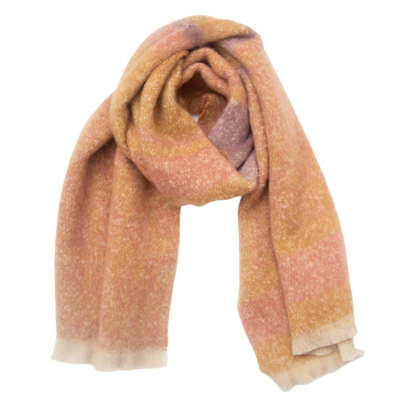 match with winter clothes