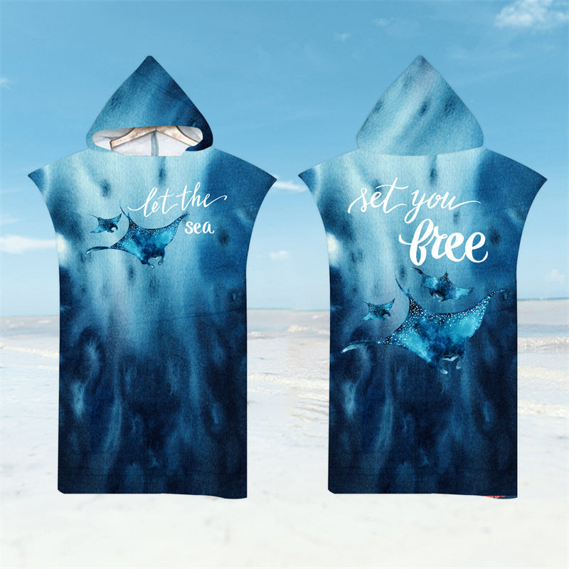 custom painted beach towels