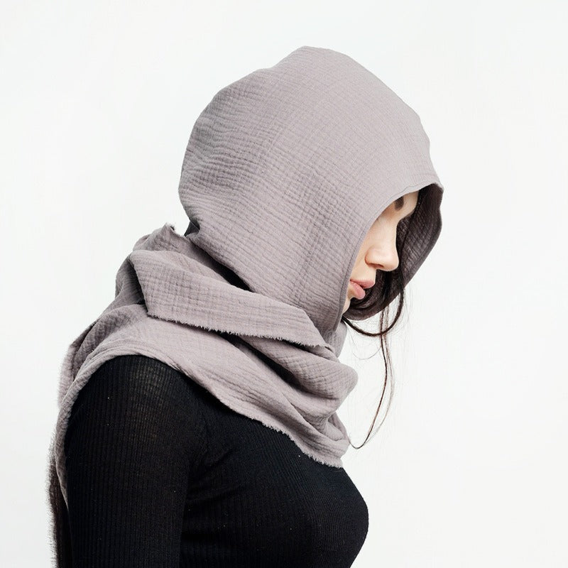 Breathable Hooded Scarf