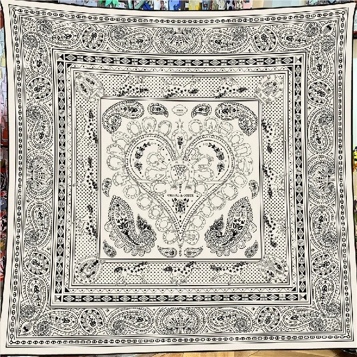 White paisley shawl