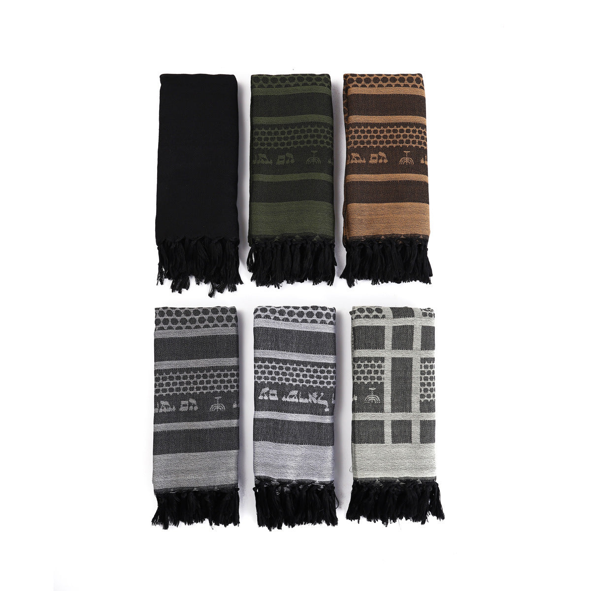 Men Shemagh Tactical Desert Scarf Wrap