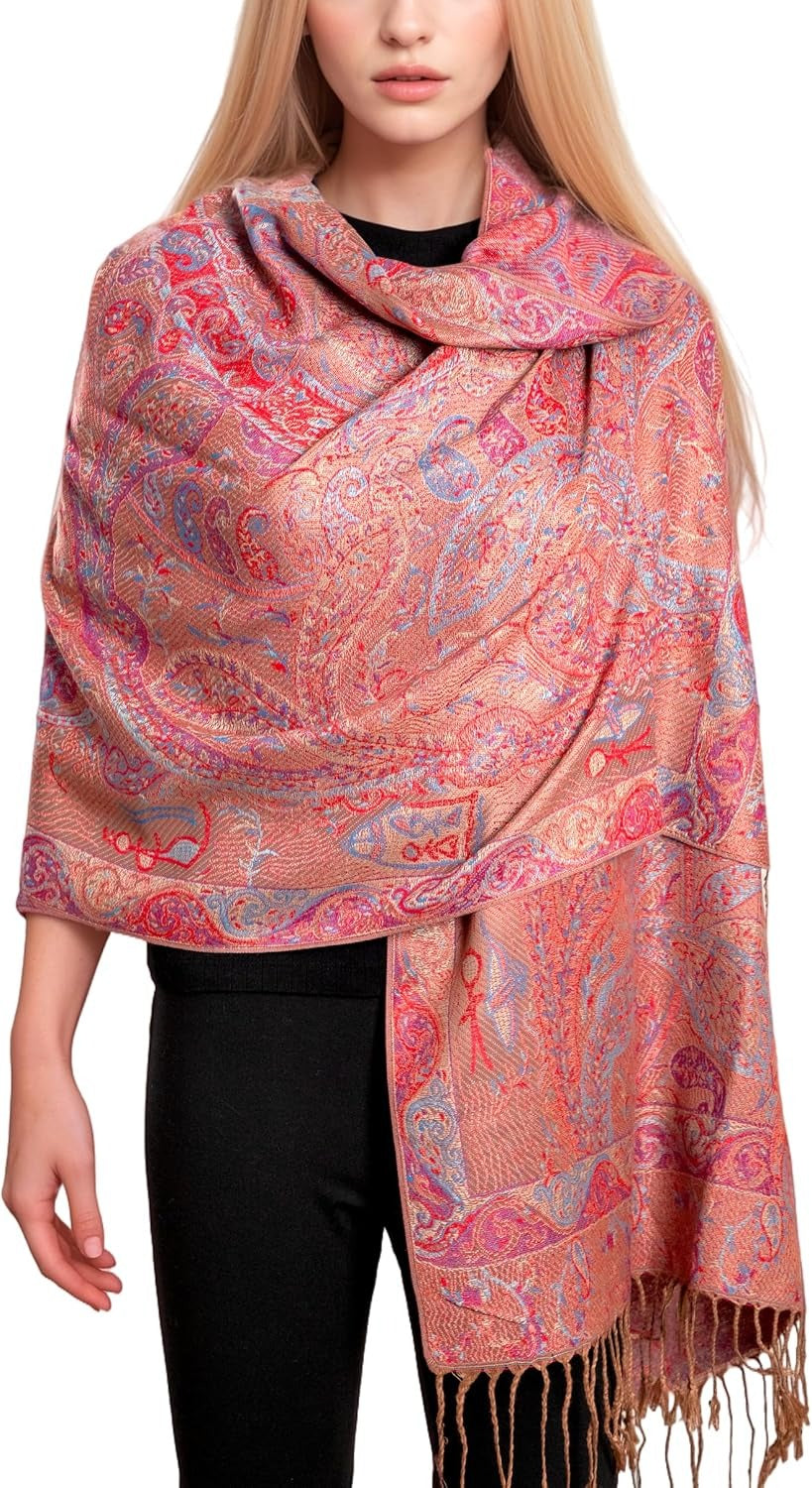 Paisley Pashmina Scarves for Women
