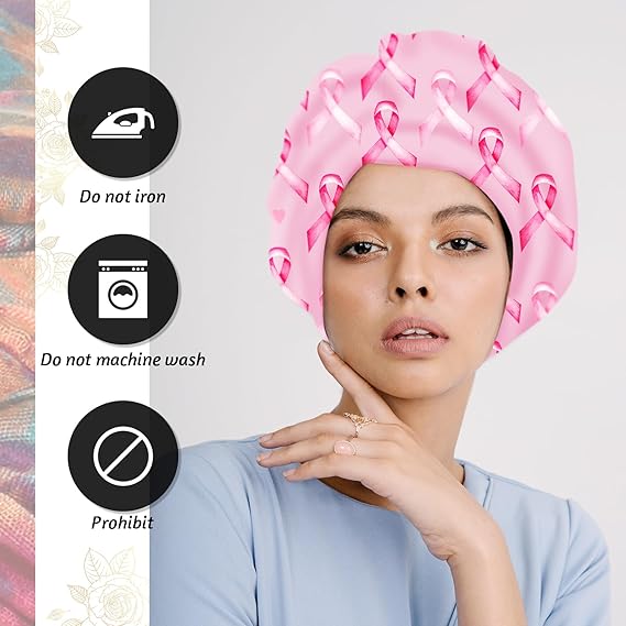 Premium Pink Ribbon Scarf for Breast Cancer Awareness