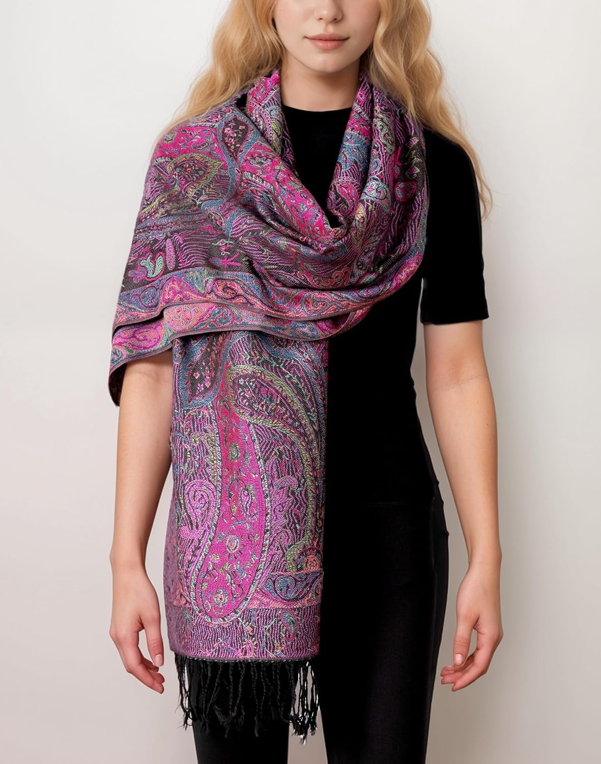 Reversible Metallic Tapestry Design