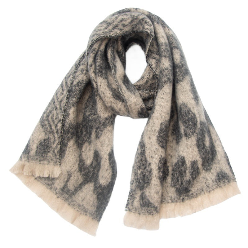 Autumn and winter American scarf women's shawl
