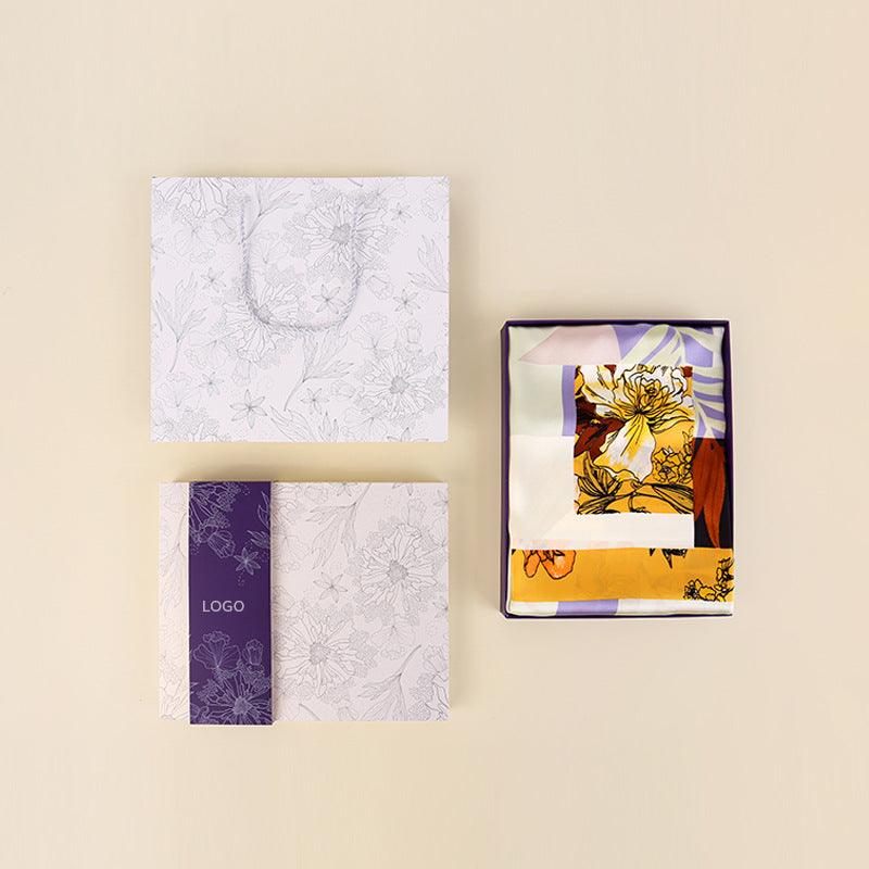 Silk scarf box