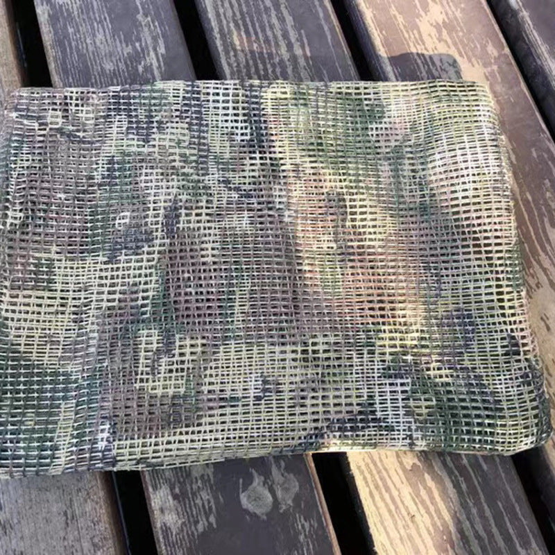Mesh is durable enough to add yarn or grass.