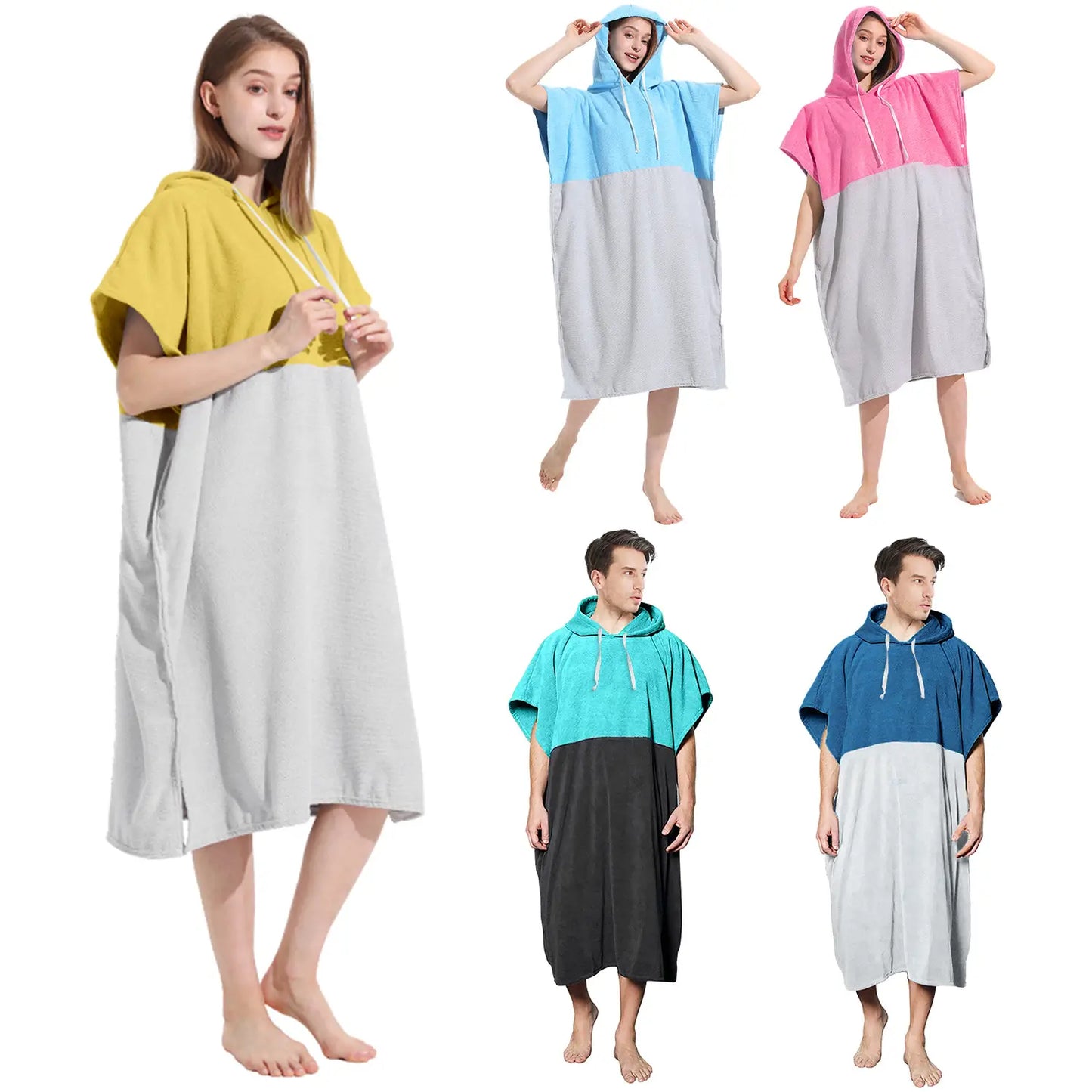 adult hooded beach towel