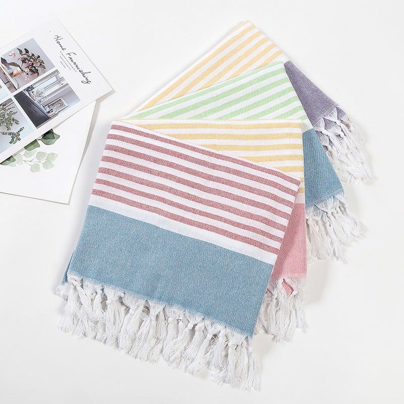 Wholesale Striped Turkish Peshtemal Beach Towels