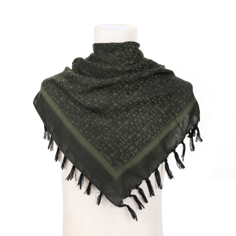 Shemagh Tactical Desert Keffiyeh Scarf, Foliage