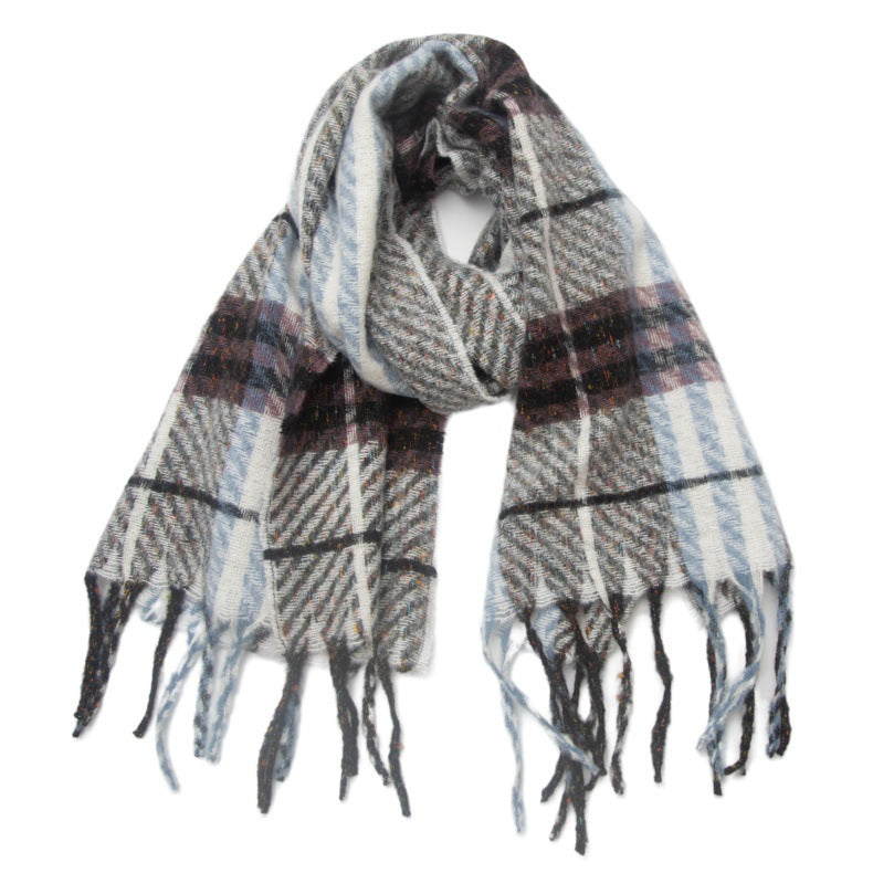 large fringed scarf