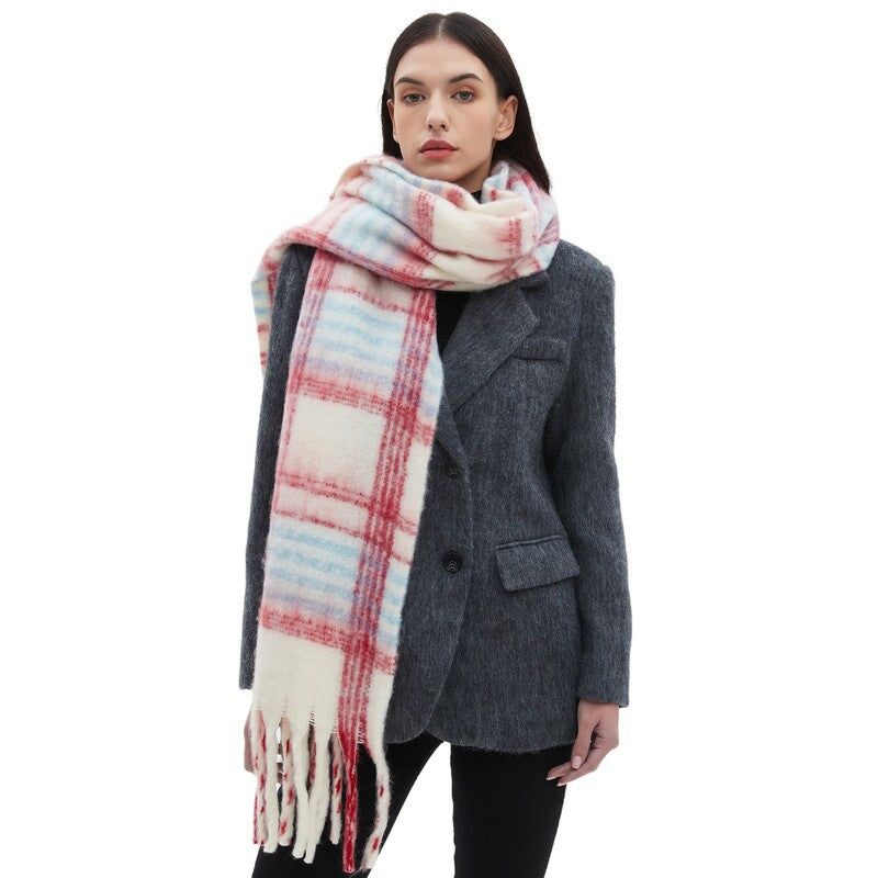 autumn and winter thickened scarf shawl