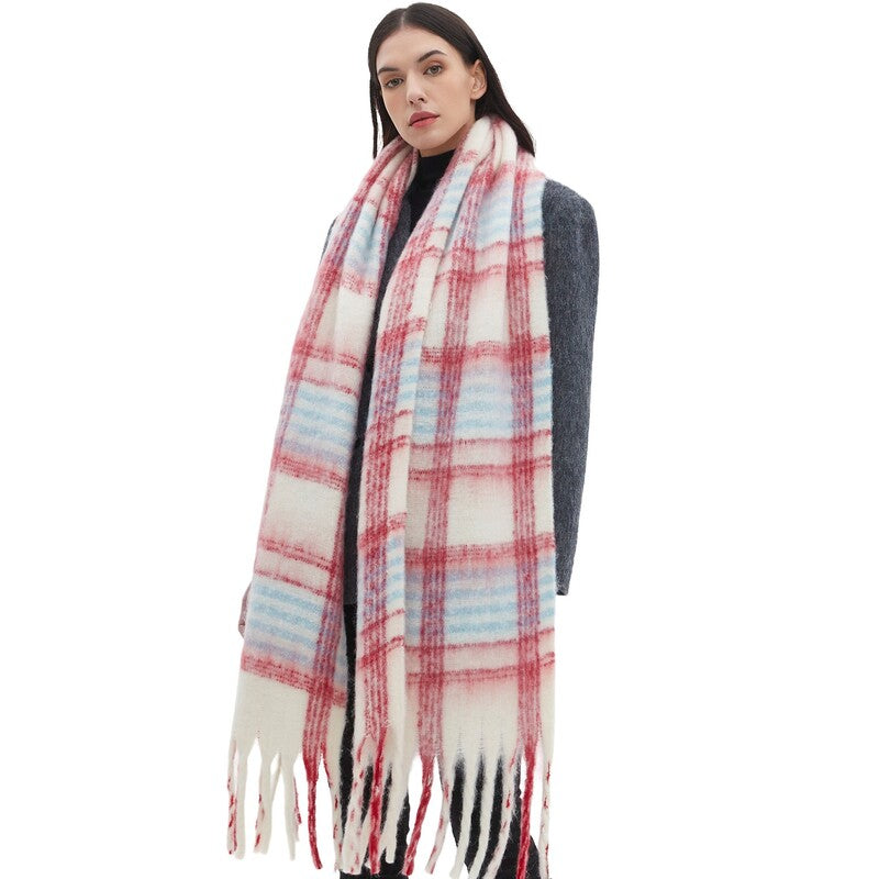 Women's warm winter scarf