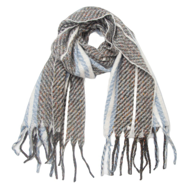 fringed scarf