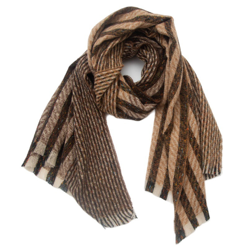 European and American autumn and winter scarves