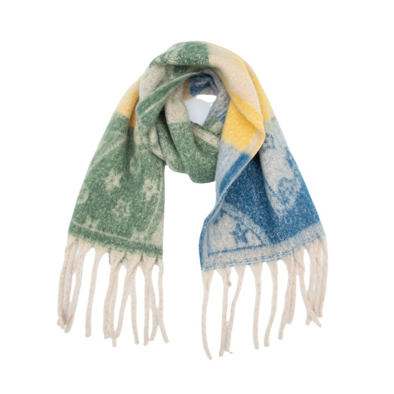 07# Little Star Blue Yellow Grass Green