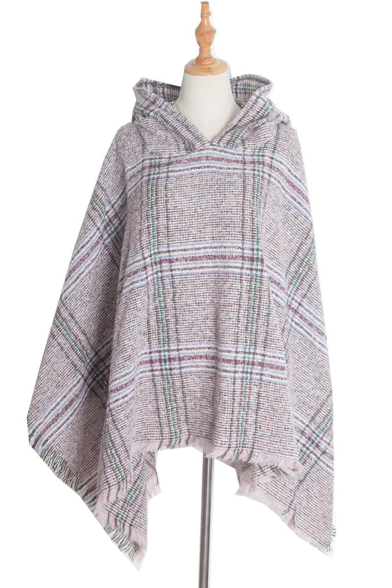 Elegant Knitted Poncho