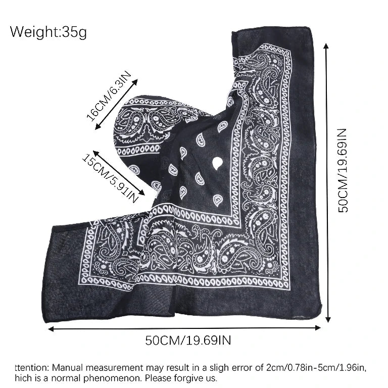 Wholesale Lightweight Paisley Bandana Hat with Visor Anti-UV Protection