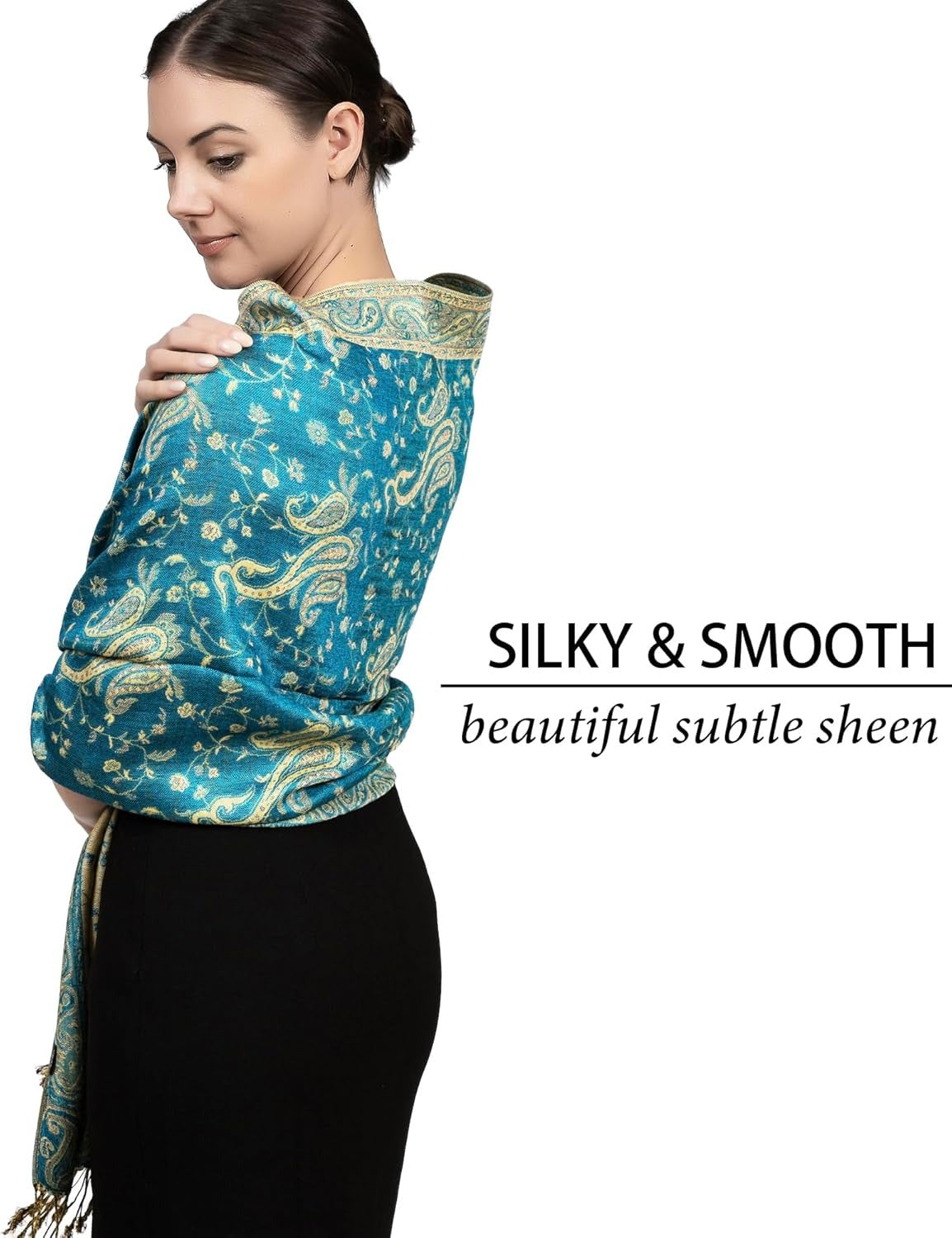 Flower Branch Soft Wrap Shawl