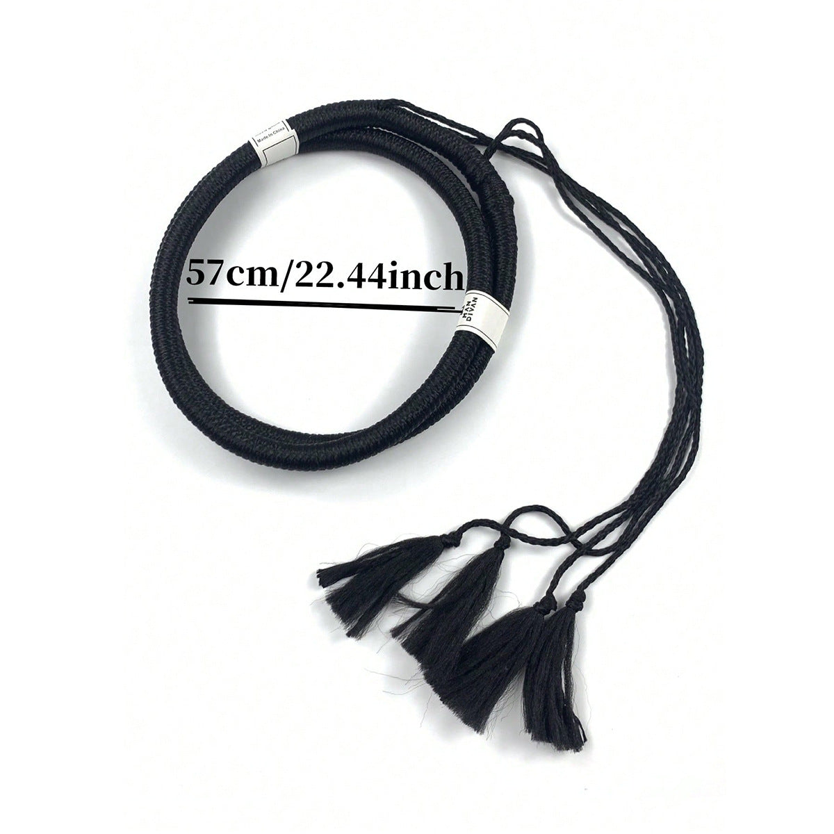 Hair tie with Arabic headscarf