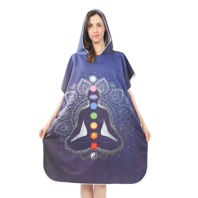 adult hooded beach towel