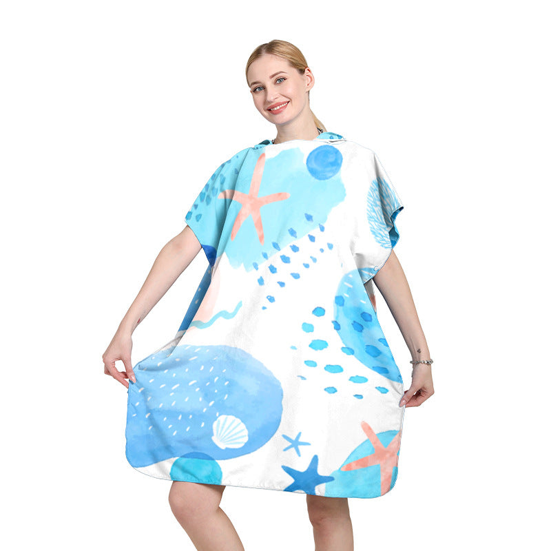 hooded beach towel maker